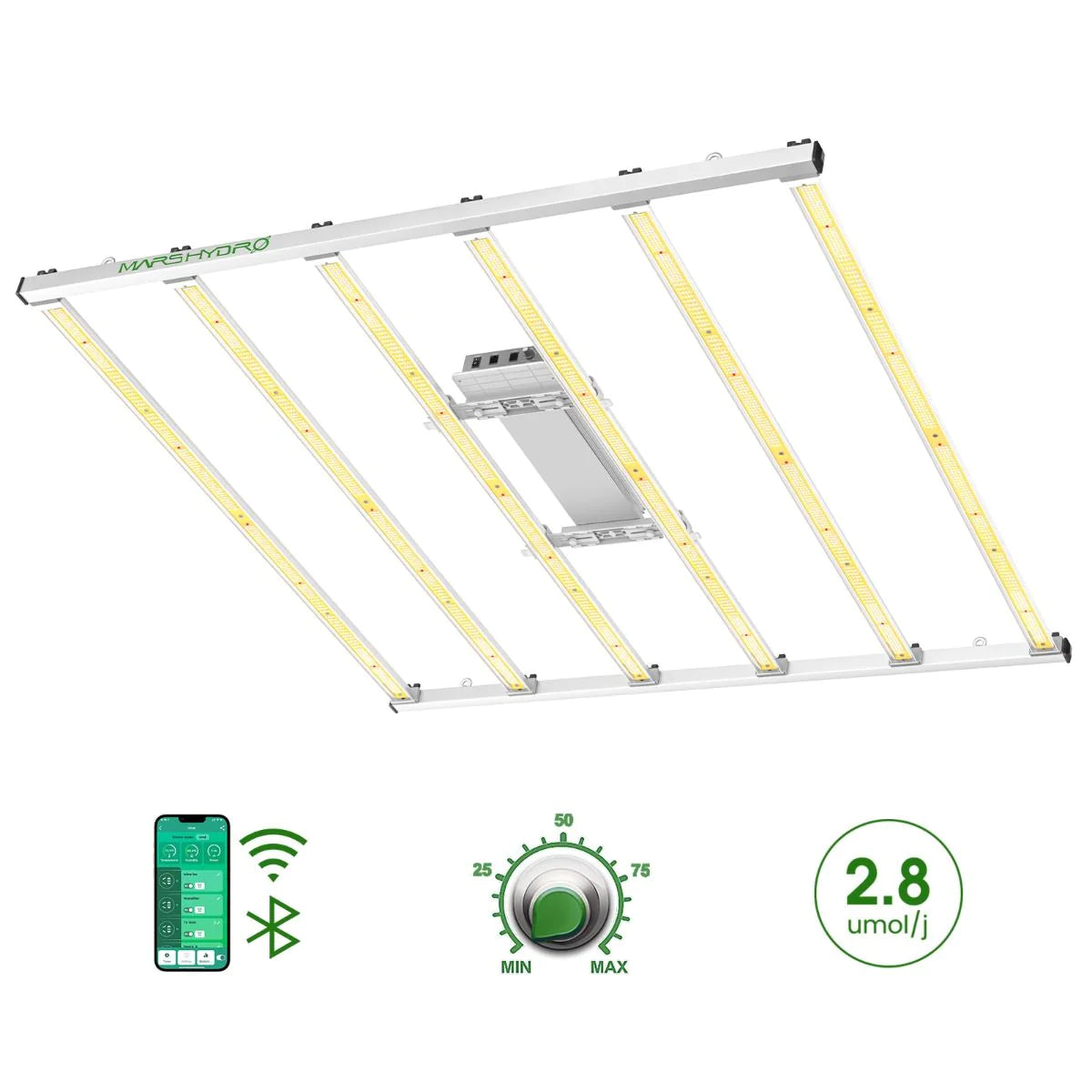 Mars Hydro Smart Grow System FC-E6500 LED Grow Light